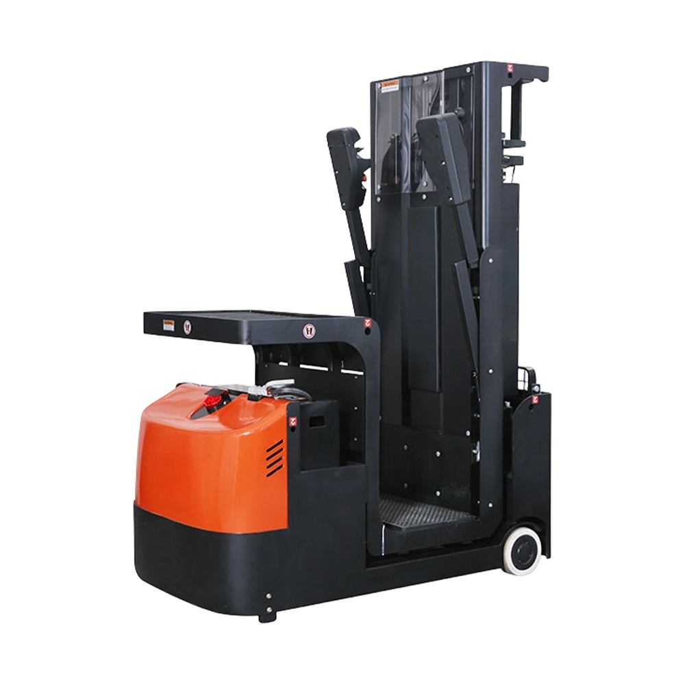 AC Electromagnetic Warehouse forklift 0.5T Electric Order Picker