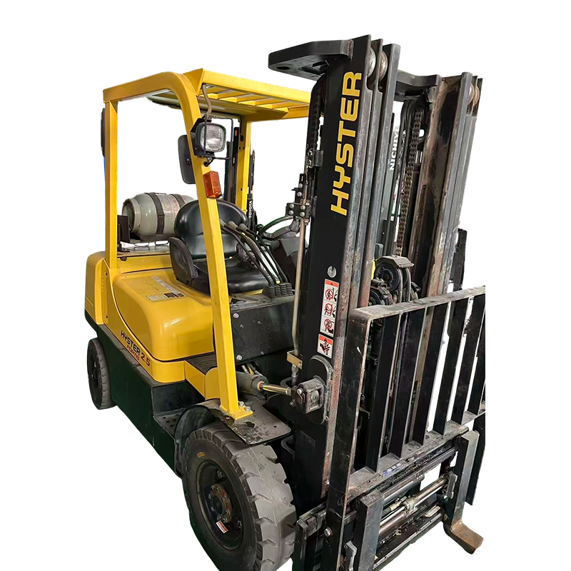 2.5 Ton Used Hyster LPG forklift cum Furca Positioner